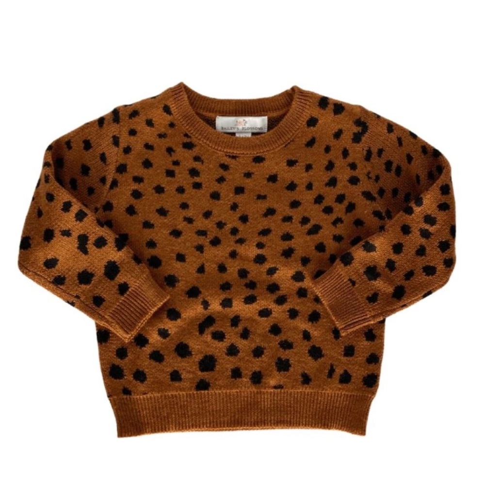 Bailey’s Blossoms Safari Dot Sweater